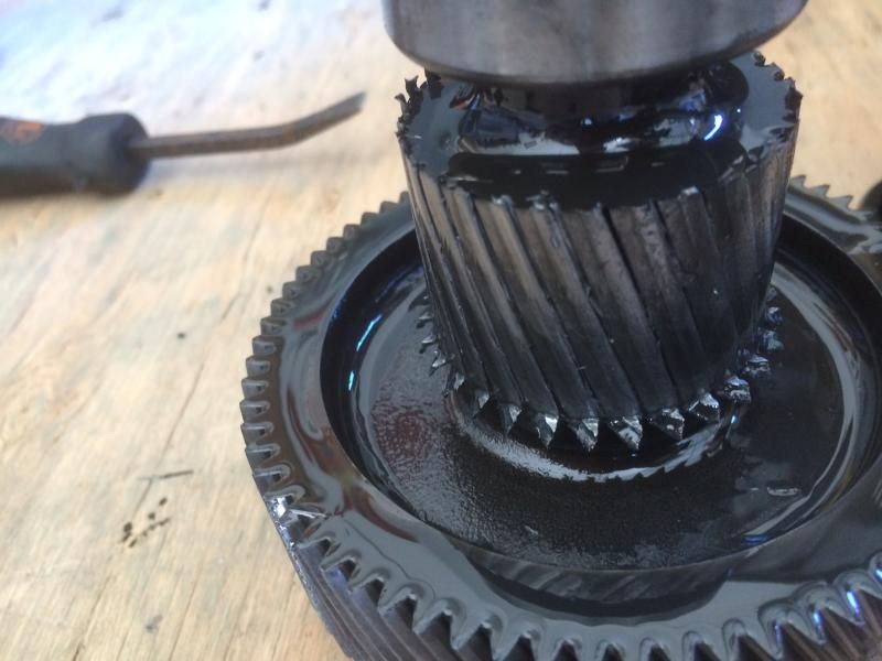 2007 YDRE axle grind